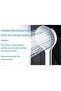 Handheld Shower Set with 1.5m Durable Hose and Adjustable Wall Bracket – Silver Finish - 5