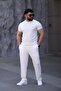 Men's Crew Neck (T-Shirt + Pants) Comfortable Fit Bottom - Top Set - 5