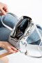 Gray Belt Detailed Women's Crossbody and Shoulder Bag - 3