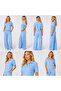 Modal Fabric, Shirt Collar Crystal Stones, Top and Bottom Set /High Waist Elastic, Soft-Textured Set - 3