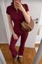 2-Piece Sports Tracksuit Set Flexible Lycra Slim Fit - 3