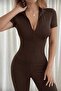 2-Piece Sports Tracksuit Set Flexible Lycra Slim Fit - 5