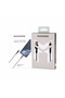 كابل شحن سريع للايفون قماش-اسود MX123-IP - 2