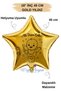 18 Inch Gold Star Foil Balloon |   My First Tooth Came in |   Tooth Figured |   My First Tooth Came Out Party |   Baby