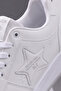 Women's Star Pattern Sneaker White Sports Shoes - 6