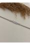 Leaf Detailed Baguette Stone Steel Bracelet - 2