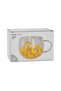 Colorless Double Wall Glass Mug 355 ml (S6) - 4