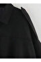 Oversize Suede Women's Jacket with Epaulet Detail, Stylish Seasonal Model - 7