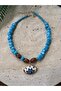 Tibet Agate Natural Stone African Design Necklace