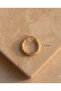 Kavira Burgu Hoop Steel Earrings - 4