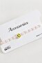 Markenio Emoji Pearl Crystal Macrame Rope Bracelet (45857) - Pink - 3
