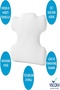 3D Ergonomic Beauty Pillow – Visco, Skin-Friendly Anti-Wrinkle (40X60 cm) - 2