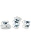 DC3400 Opalware Cup and Saucer Set 12-Pieces - 5