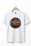 Unisex Desert Crown Retro Car Printed Vintage Classic Car Crew Neck Cotton Basic T-Shirt