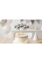 3-Piece Disco Ball Cake Decoration – Silver Mirror Ball Toothpick Set Stylish Party Cake Topper - 2