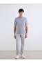 Plum Polo Collar Patterned Men's T-Shirt (S6) - 2