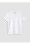Nevavm Girl's Oval Collar T-Shirt with Difference - 2