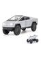 Building Block Electric Pickup Truck Toy with Bike & Trailer – Creative Assembly Vehicle Set - 2