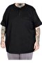 Large Size Men's Pear Tshirt C26210 Black