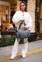 Sanmorris Multi-Compartment Water Resistant Travel Daily Sports Hand and Shoulder Bag (Height 23 cm Width 35 cm) - 4