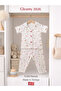 Baby 100% Cotton Baby Pajama Set 1-4 Years Old Summer Anti-Sweat Soft Buttoned Stylish Set - 2