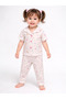Baby 100% Cotton Baby Pajama Set 1-4 Years Old Summer Anti-Sweat Soft Buttoned Stylish Set - 3