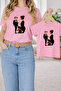 Mother Son Combination Oversize T-Shirt Twin T-Shirt 100% Cotton Comfortable Fit (Single Price)