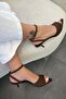 Gemma Women's Ankle Strap Suede Heeled Shoes Brown - 4