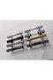 Light 64 mm (6.4 cm) White-Black 1 Piece Drawer Wardrobe Furniture Handle Children's Room Kitchen - 7