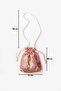 Le Mabelle Girls' Sequined Bag Rose - 3