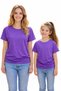 Mother Daughter Combination Plain Oversize T-Shirt Twin T-Shirt 100% Cotton Comfortable Fit (Single Price)