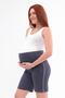 Stripe Detailed Palazzo (Comfortable Fit) Maternity Bermuda Shorts - 4