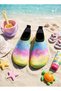Colorful Non-Slip Silicone Sole Kids' Sea Shoes - Flexible Beach and Pool Shoes - Sea Booties - 3