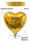 18 Inch Gold Heart Foil Balloon |   It's Good That You'Re Here, My Dear Mom |   Mother's Day Gift