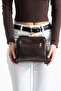 Brown Scholarship 4-Compartment Soft Leather Women's Crossbody and Shoulder Bag - 4
