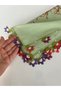 Handcrafted Needle Embroidered Writing/Needle Embroidery/Needle Work Yemeni/Handcrafted Cheesecloth/Head Cover - 2