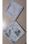 Newborn, Muslin Blanket & Blanket (100% Cotton Baby Blanket 85 cm X 85 cm) 2 Pieces - 2