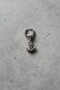 Perforated Viking Themed Anchor Model Dangle Men's Unisex Steel Earrings 1 Piece - 2