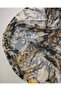 Mesh Fabric in Black, Orange, and Yellow Colors 140X250Cm - 6