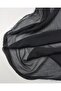 Black Crinkled Chiffon Fabric Width: 145cm - 4