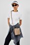 Amore Minimal Crossbody Bag Beige - 2