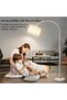 Arc Floor Lamp, Modern Tall Lamp with Adjustable Lamp Head, LED Tall Pole Floor Lamp with 3 Color - 4