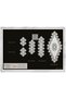 Living Room Set Runner Set Cream Color Linen French Lace Borderless Dowry Products - 2