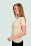 Women's Skin Color Basic T-Shirt Cotton Lycra Stretchy Short Sleeve Undershirt - 3