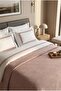 Piazza 100% Cotton Embroidered Pique 7 Piece Duvet Cover Set |   Premium Dowry Bedspread Set - 2