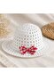 Hat and Straps Plaid Summer Girl's Dress - 6