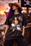 One Piece Collection Anime Printed Unisex Black Tshirt Anime Lovers - 5