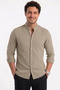 Toprak Men's Judge Collar Non-Ironing Comfortable Fit Wrinkle Fabric Viscose Shirt 2602622 - 2