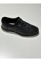 Black Leather Men's Casual Shoes - 4