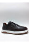 Genuine Leather Smart Lace-Up Light Sole Comfortable Brown Summer Men's Shoes - 2